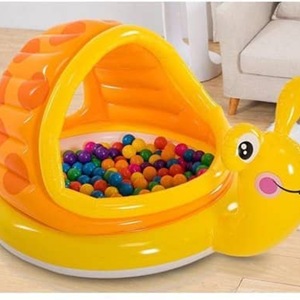 استخر بادی اینتکس intex کف بادی طرح حلزون مدل 57124-اسباب بازی